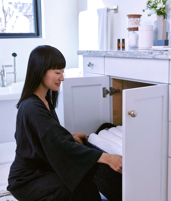 How To KonMari Your Linen Closet The Natural Bedding Company