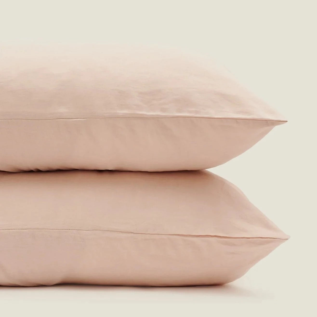 NEW GOTS French Linen Standard Pillowcases