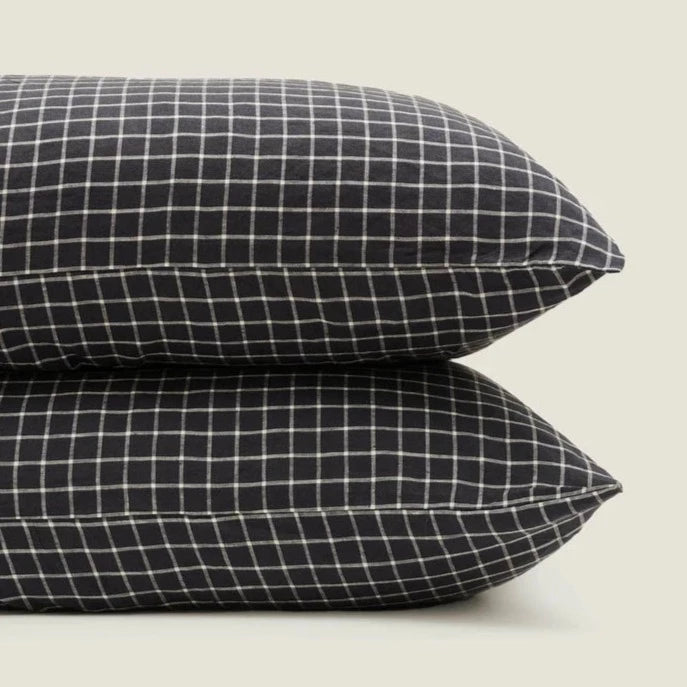 NEW GOTS French Linen Standard Pillowcases