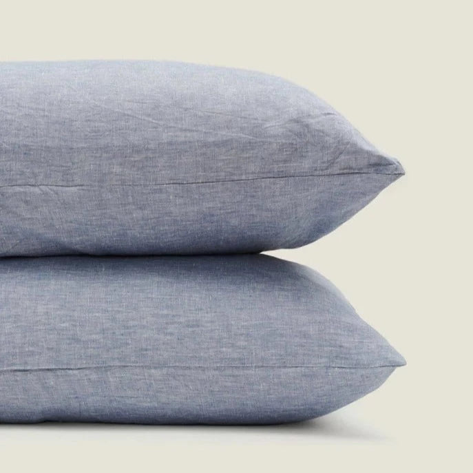 NEW GOTS French Linen Standard Pillowcases
