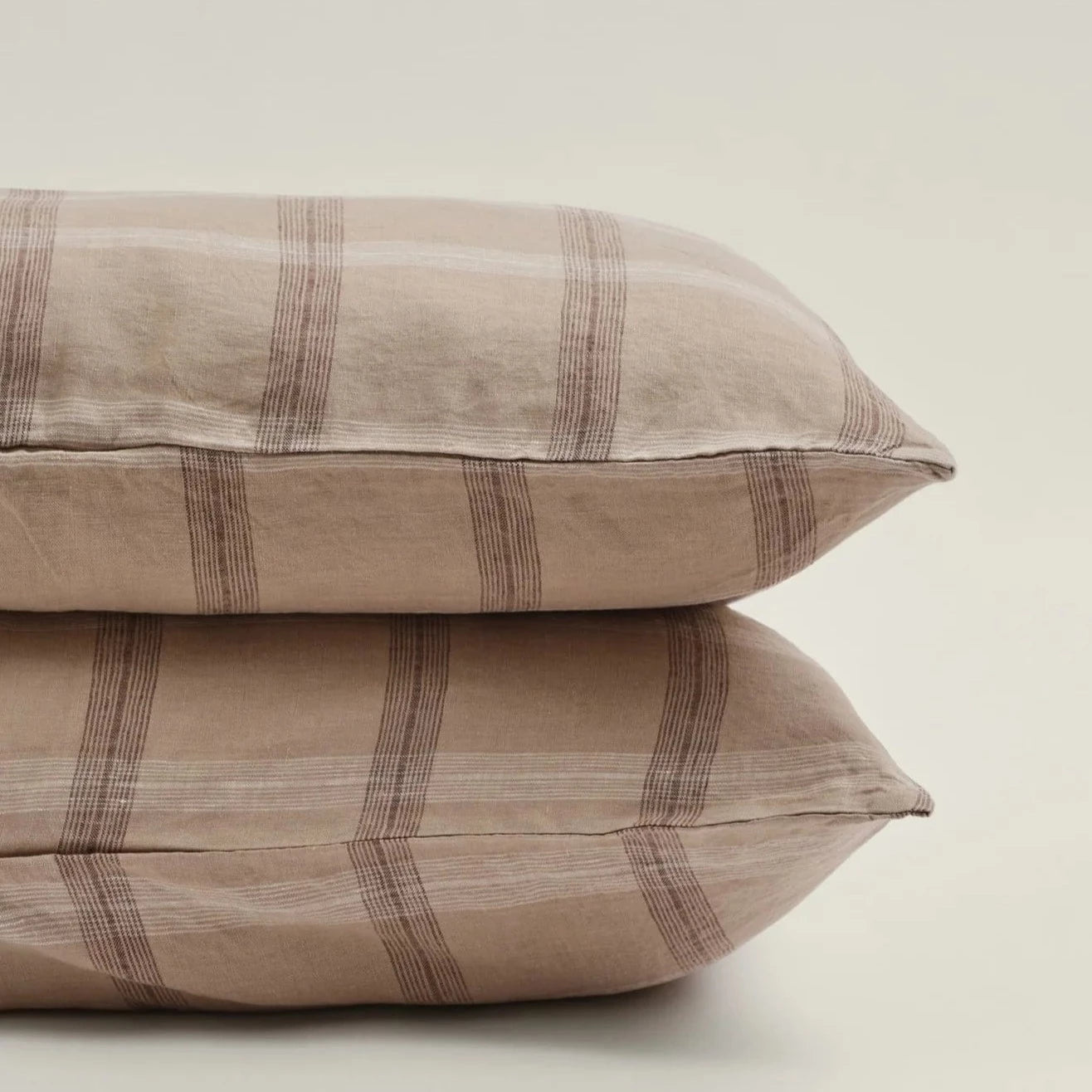 NEW GOTS French Linen Standard Pillowcases