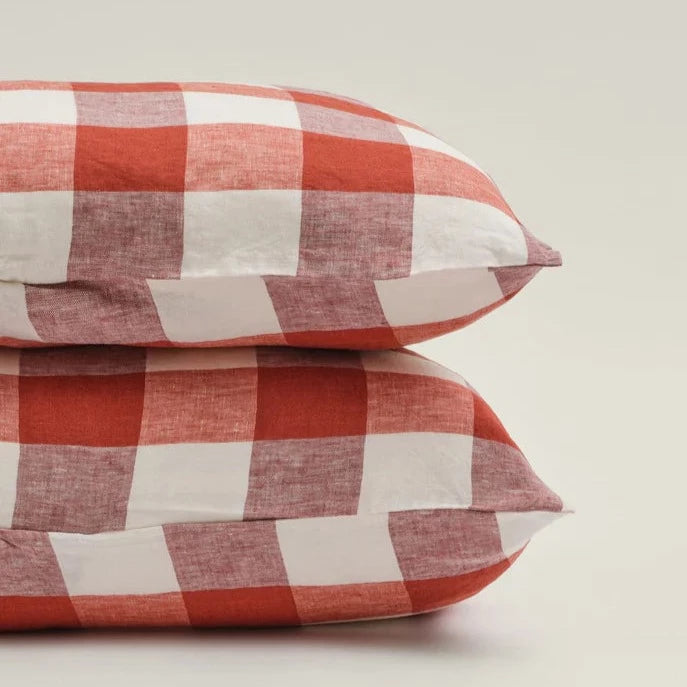 NEW GOTS French Linen Standard Pillowcases