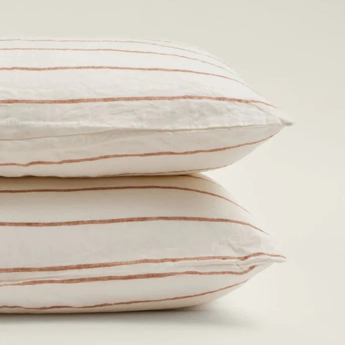 NEW GOTS French Linen Standard Pillowcases