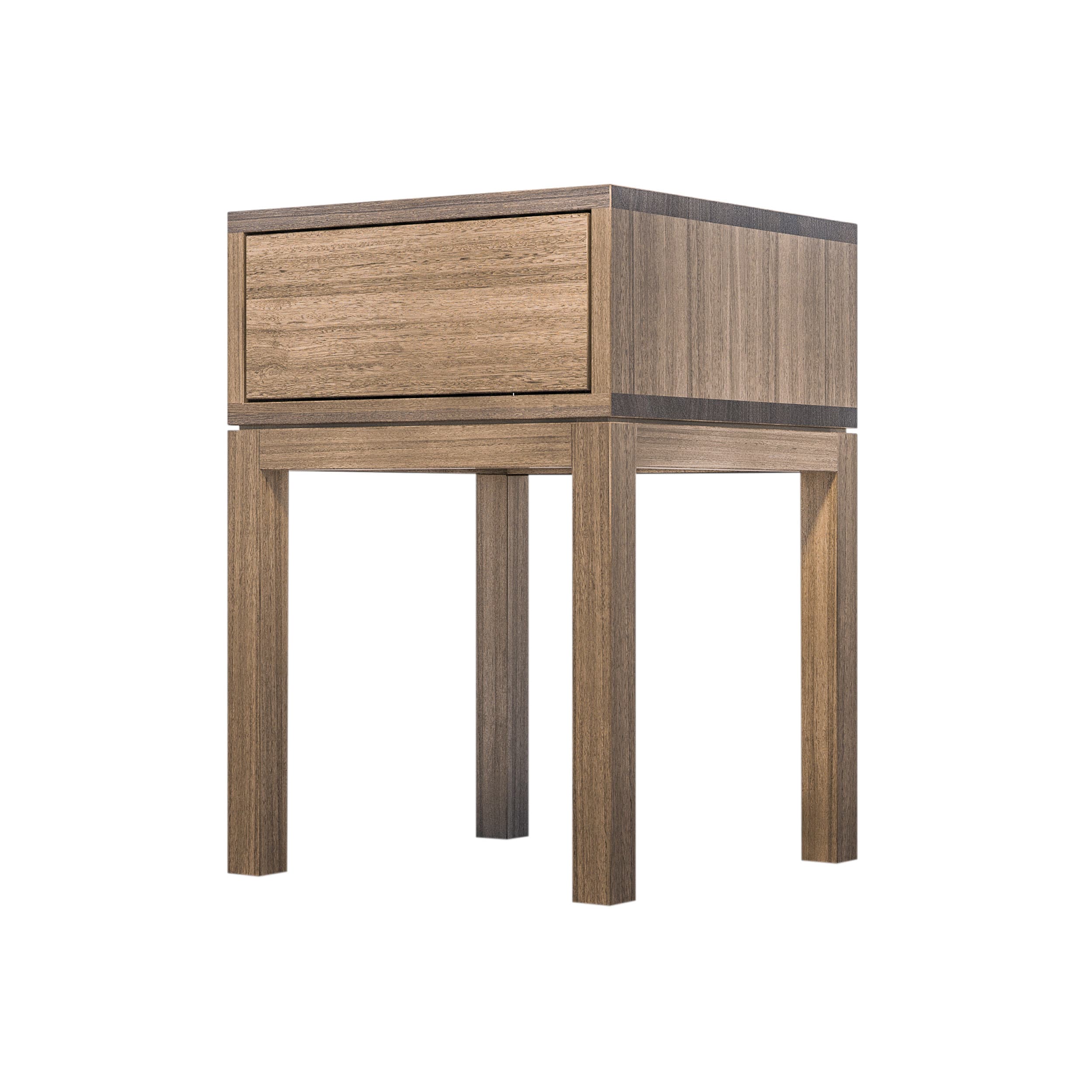 Huey Single Timber Bedside Table