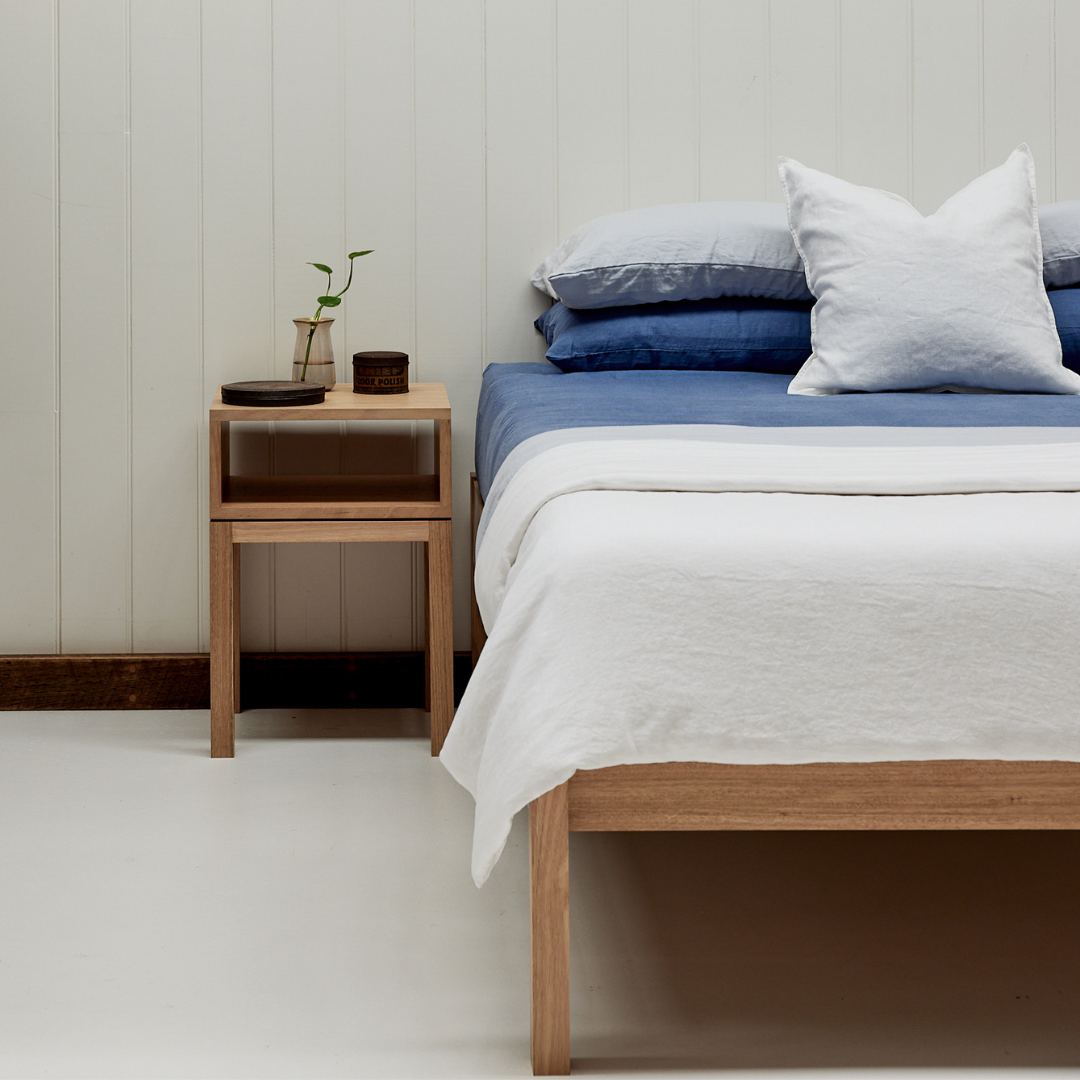 Huey Single Timber Bedside Table