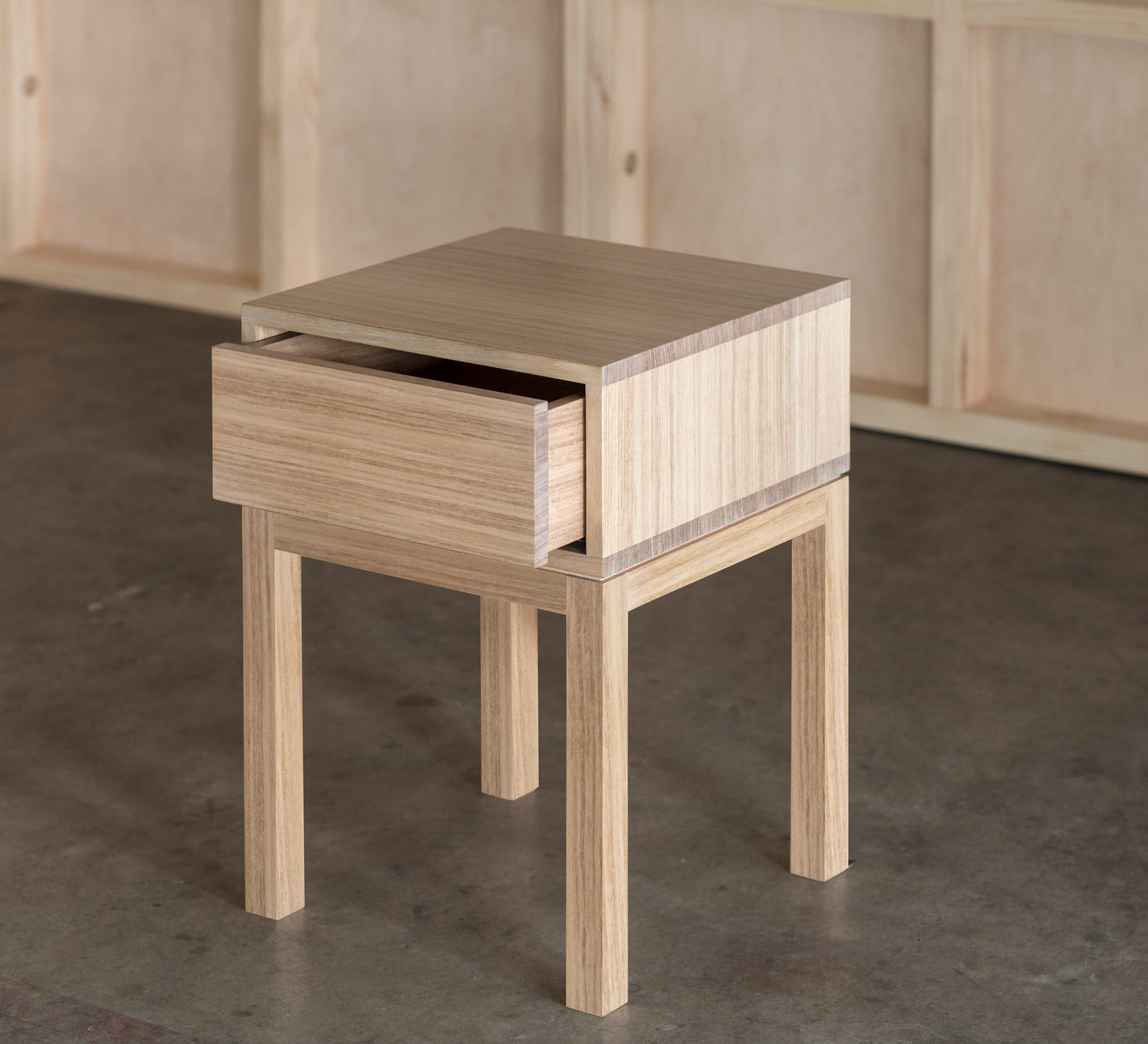 Huey Single Timber Bedside Table