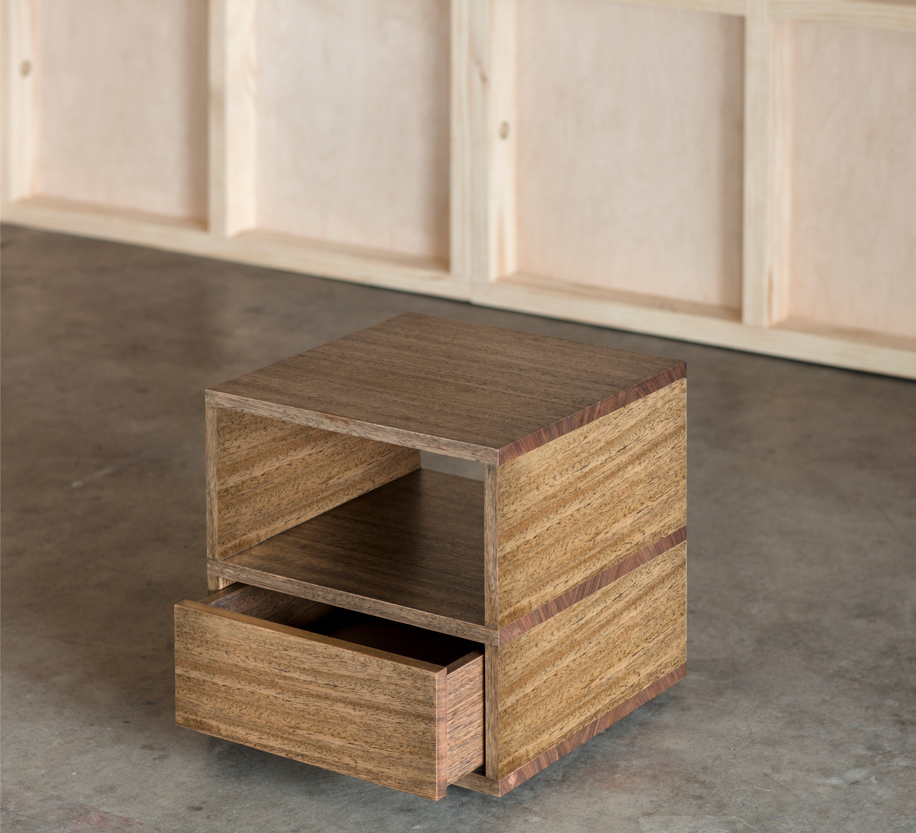 Huey Low Rider Timber Bedside Table