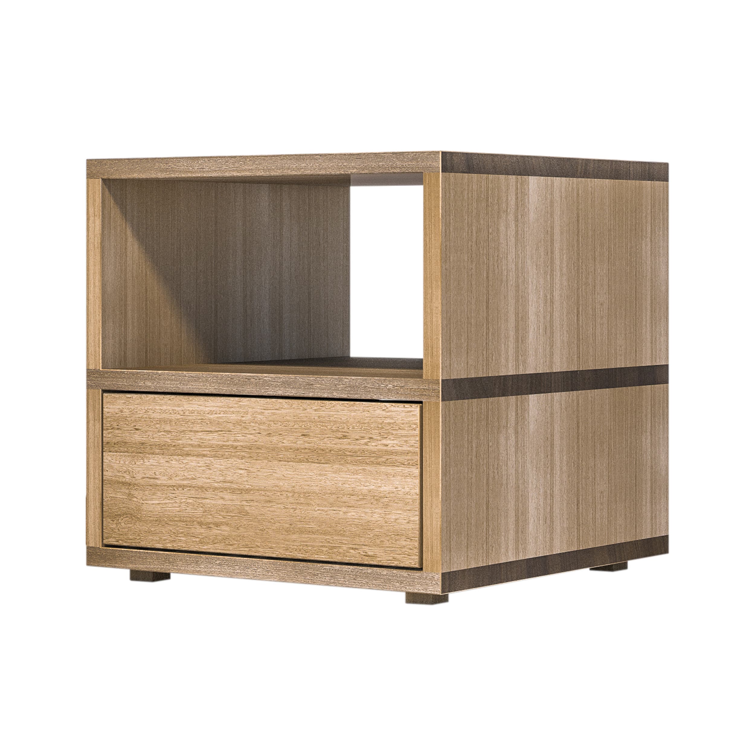 Huey Low Rider Timber Bedside Table
