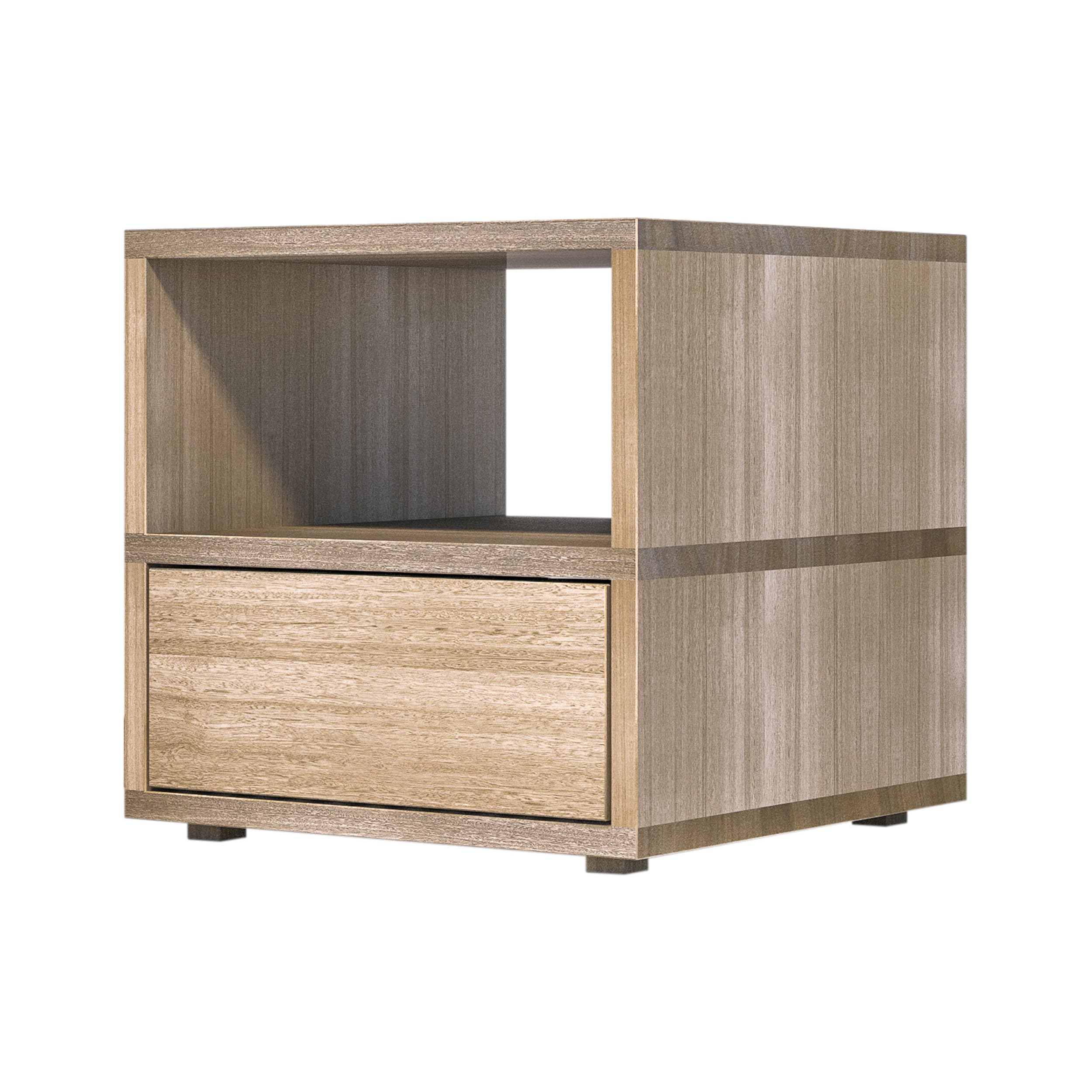 Huey Low Rider Timber Bedside Table