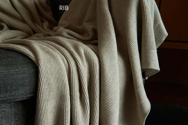 Luxury Organic Brushed Cotton Blankets